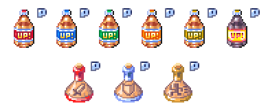 ステータスアップアイテム